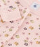 Children's fitted floral print cotton pyjamas SALINE /MARSHMALLOW