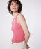 Women's Iconic cotton tank top PEONIA pink