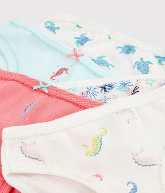 Girls' Ocean Pattern Knickers - 5-Pack variante 1