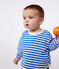 Babies' long sleeved stripy cotton T-shirt PERSE /AVALANCHE