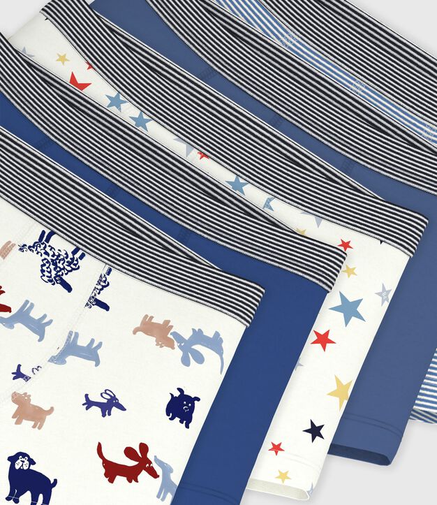 Pack of children's printed cotton boxers multicolor