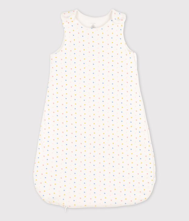 Babies' Organic Cotton Sleeping Bag white/multicolor