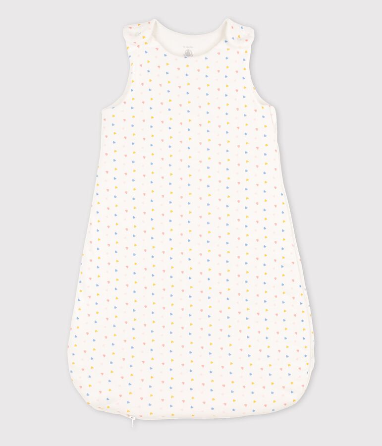 Babies' Organic Cotton Sleeping Bag white/multicolor