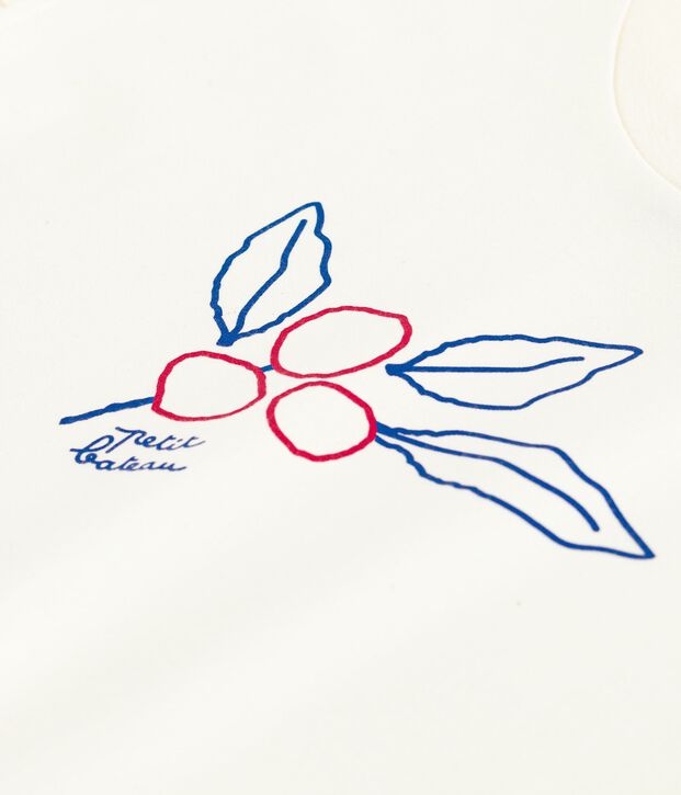 Children's short-sleeved printed T-shirt MILK
