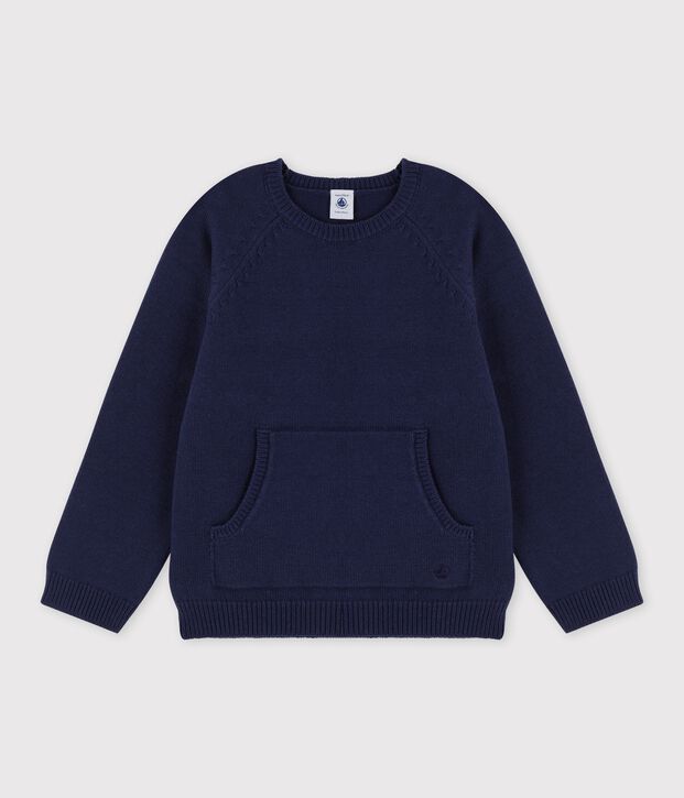 Boys' Wool/Cotton Jumper SMOKING