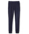 Women's extra-fine tube knit leggings-style pants SMOKING blue