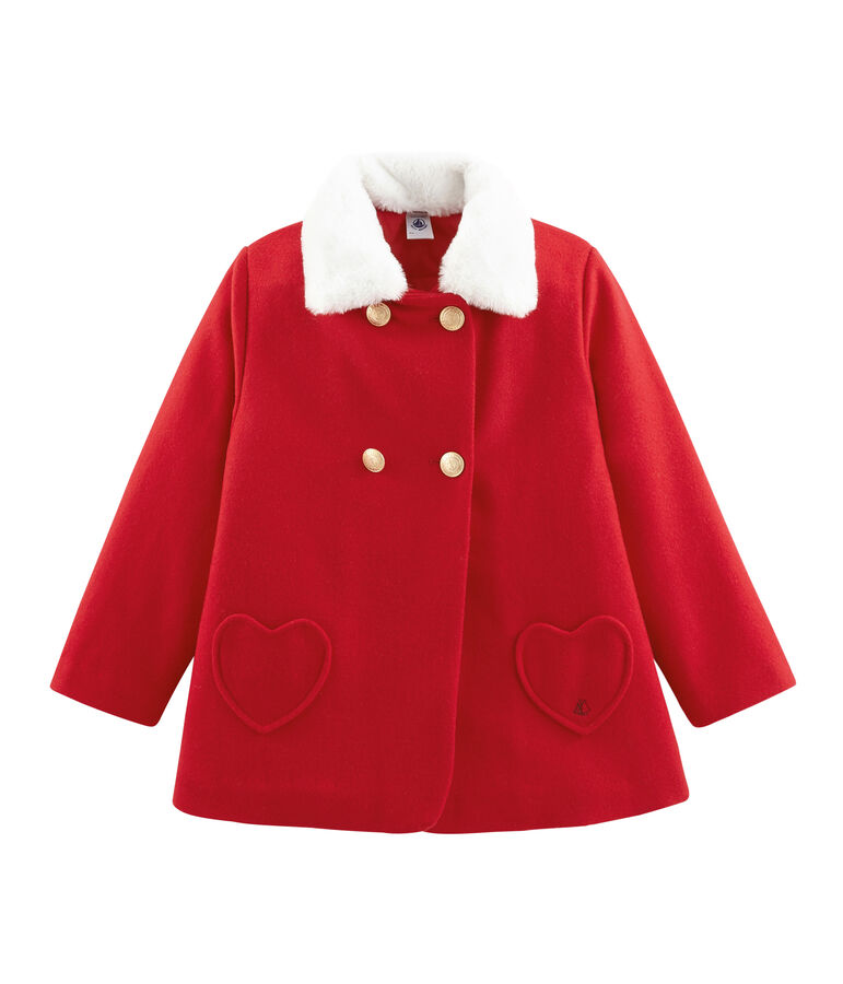 Girls' Coat red