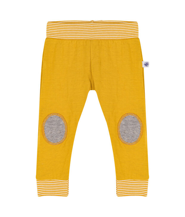 Baby Tube Knit Trousers yellow