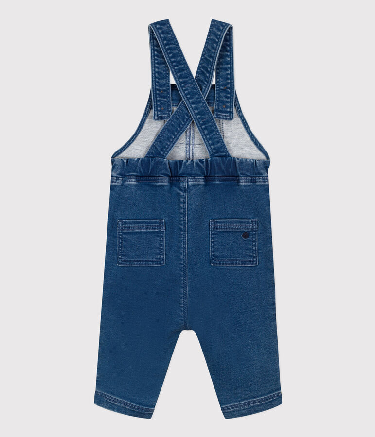 Babies' Long Denim Dungarees blue
