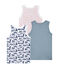 Set of 3 boys' tank tops LOT white