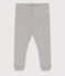 Babies' Cotton Leggings CHATON CHINE grey