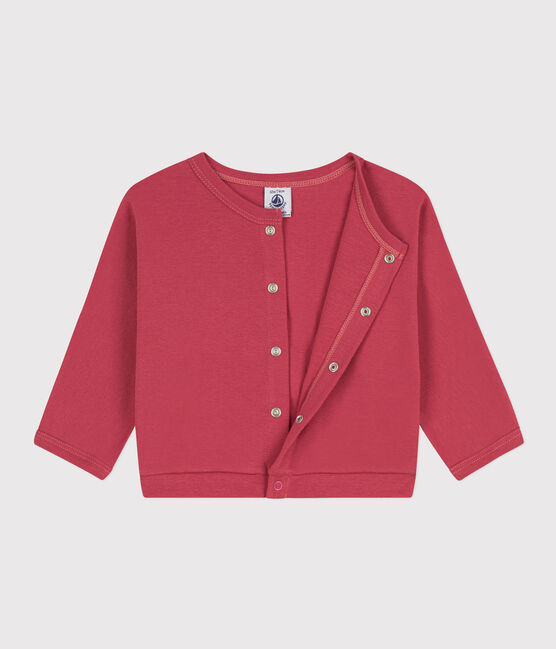 Babies' Cotton Cardigan  PAPI pink
