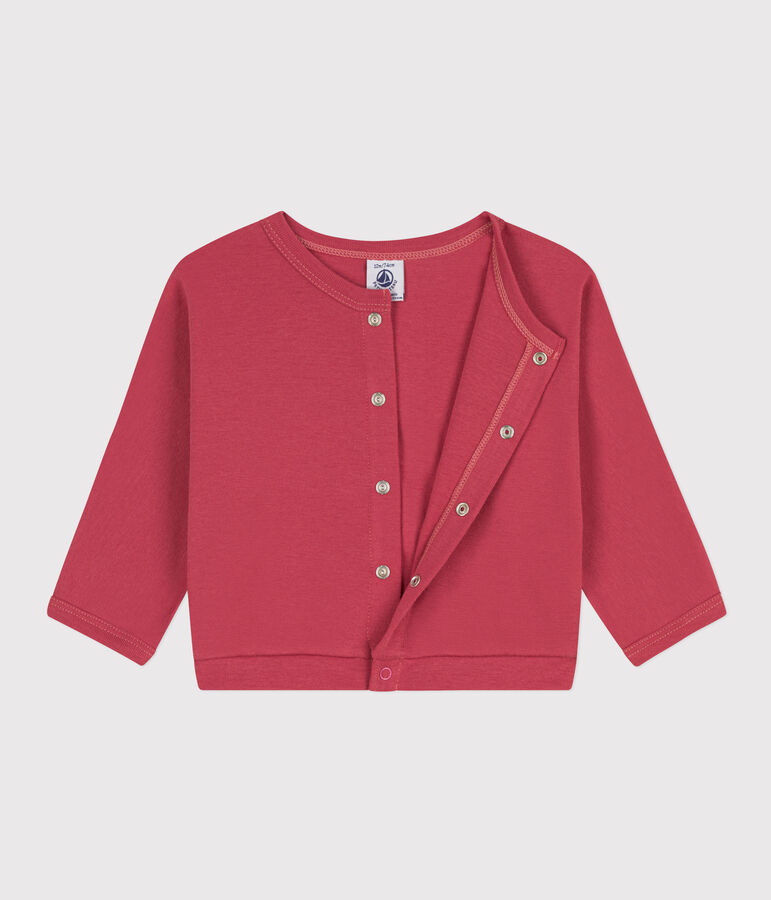 Babies' Cotton Cardigan PAPI pink