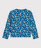 Girls' Fleece Cardigan MALLARD /MULTICO