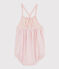 Baby Girls' Pink Organic Cotton Terry Playsuit MINOIS pink
