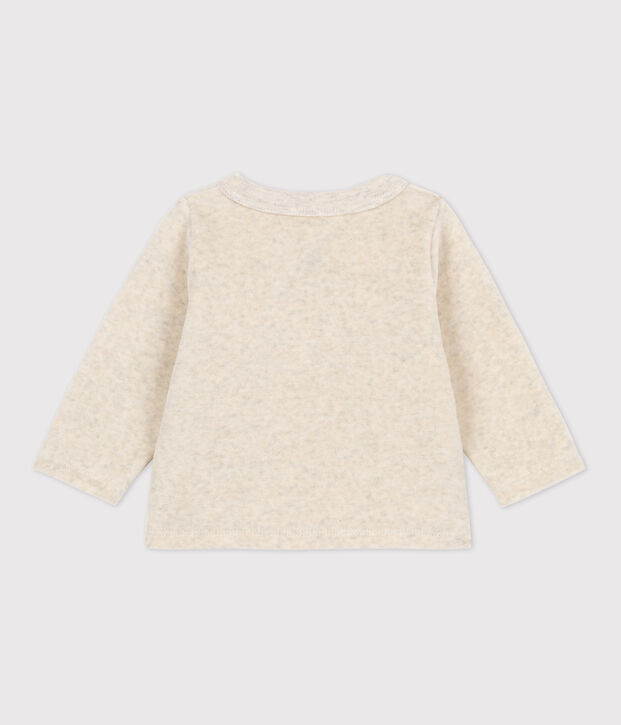 Cotton Velour Cardigan MONTELIMAR CHINE