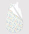 Babies' Cotton Sleeping Bag MARSHMALLOW white/MULTICO white