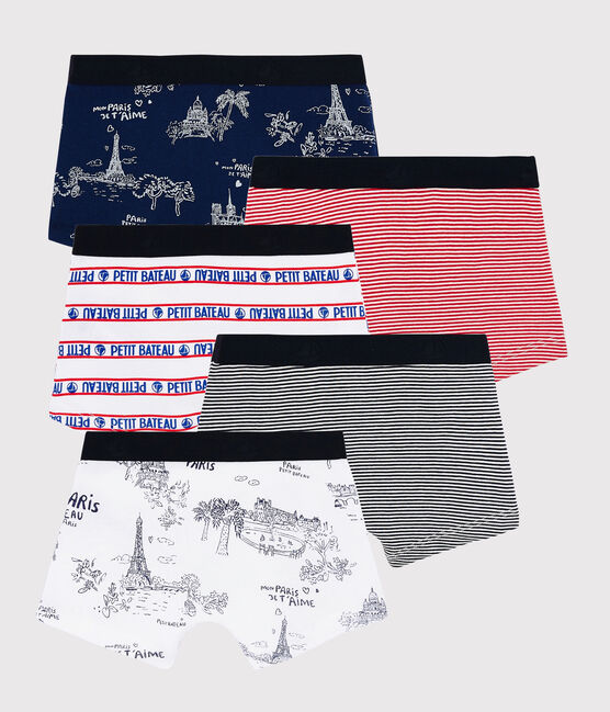 Boys' Toile de Jouy Paris Vests - 5-Pack variante 1