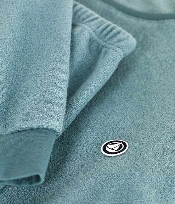 Women's plain cotton terry pyjamas GOBELIN