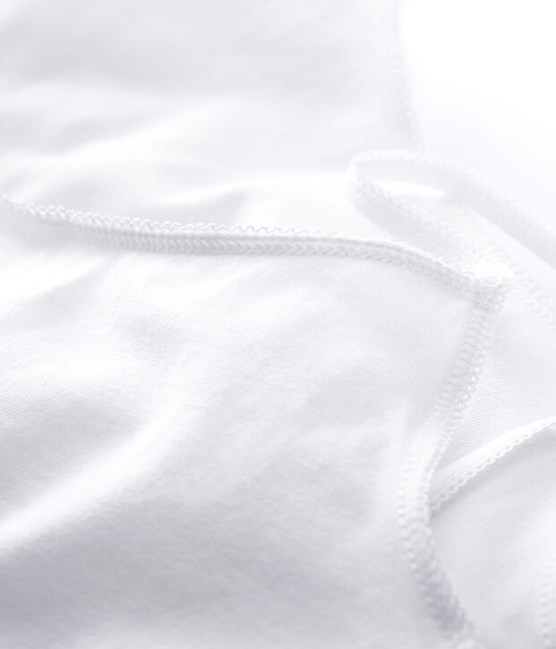 Girls' White Bralettes - 2-Pack white