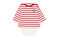 Baby boy's iconic sailor body MARSHMALLOW white/TERKUIT red