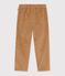 Children's straight corduroy trousers LATTE