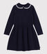 Children's long-sleeved cotton dress