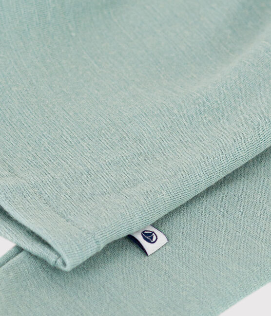 Children's Unisex Long-Sleeved Wool and Cotton T-Shirt PAUL green