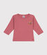 Babies' long-sleeved cotton T-Shirt