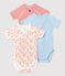 Babies' Organic Cotton Bodysuits - 3-Pack variante 1