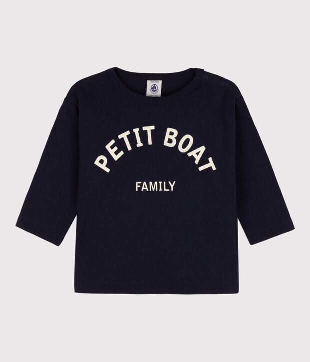 Babies' Long-Sleeved Cotton T-shirt SMOKING
