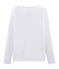 Women's Long-Sleeved Sea Island Cotton T-Shirt ECUME white