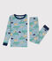 Children's unisex snug-fit Explorer cotton pyjamas ENNEIGE /MULTICO