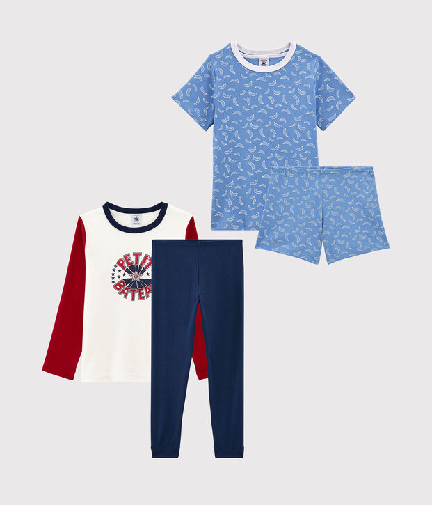 Boys' Cotton Pyjamas - 2-Pack multicolor