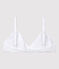 Girls' White Padded Bra ECUME white