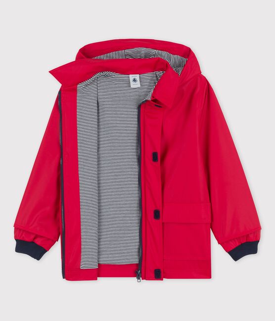 CHILDREN'S UNISEX ICONIC RECYCLED RAINCOAT TERKUIT red
