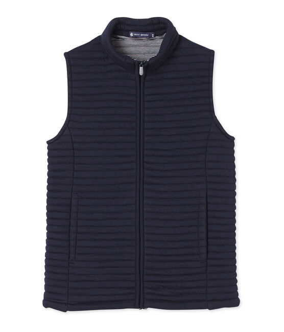women's sleeveless gilet SMOKING blue