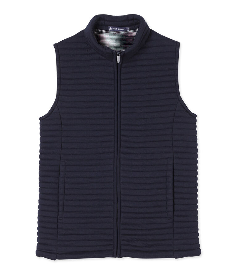 women's sleeveless gilet SMOKING blue