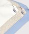 Pack of plain cotton long-sleeved baby bodies multicolor