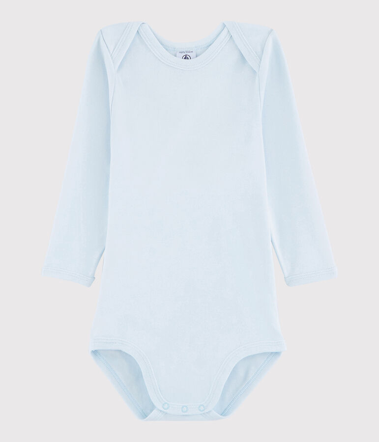 Unisex Babies' Long-Sleeved Bodysuit blue