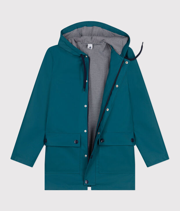 Iconic raincoat for men or women green