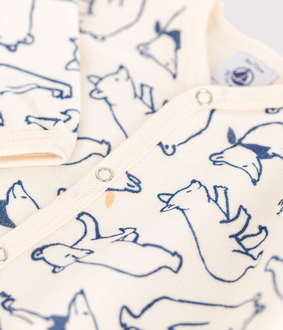 Babies' velour sleepsuit AVALANCHE /INCOGNITO /MULTICO