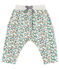 Baby Girls' Printed Fleece Trousers BELUGA grey/MULTICO CN white