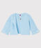 Babies' Cardigan Made Of 100% Cotton Knit TOUDOU blue