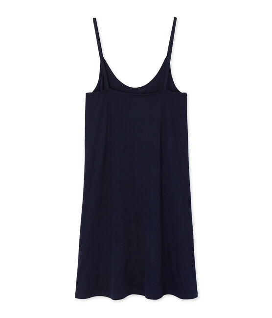 Chemise à bretelles femme en coton léger SMOKING blue