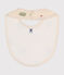 Cotton baby bib AVALANCHE white/MULTICO