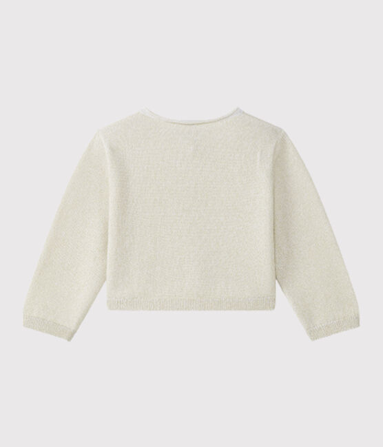 Baby Girls' Shiny Bolero ECUME white/EM DORE brown