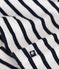 Babies' Long-Sleeved Thick Jersey Dress MARSHMALLOW white/SMOKING blue