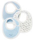 Ribbed Babies' Bib - 3-Piece Set