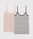 Women's strappy top - Set of 2